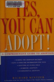Yes You Can Adopt A Comprehensive Guide To Adoption Mintzer