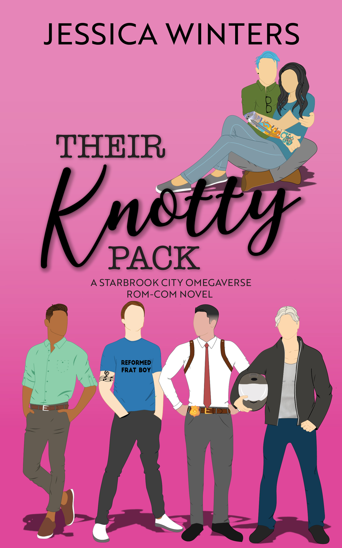 Their Knotty Pack A Starbrook City Omegaverse Romcom Novel Jessica Winters