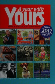 Yours Yearbook 2017 Calendar Yours Magazine Readers
