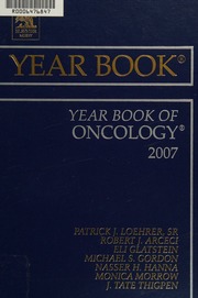 Year Book Of Oncology 2007 1 Edition Loehrer Patrick J