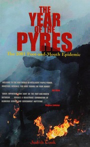 The Year Of The Pyres The 2001 Footandmouth Epidemic Cook
