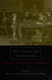 Youth Crime And Youth Justice Comparative And Crossnational Perspectives Tonry