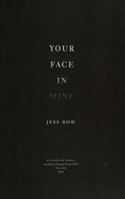 Your Face In Mine Row Jess Author
