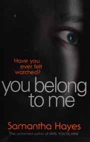 You Belong To Me Hayes Samantha Author