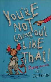 Youre Not Going Out Like That Cookson Paul Hearn Sam