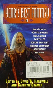 Years Best Fantasy 4 Hartwell David G Cramer Kathryn 1962 Copyright Paperback Collection Library Of Congress