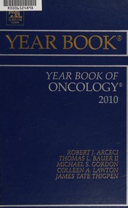 Year Book Of Oncology 2010 Bauer Thomas