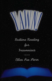 Yawn Bedtime Reading For Insomniacs Stern Ellen Sue 1954