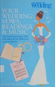 Your Wedding Vows Readings Music Hamilton Carole