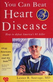 You Can Beat Heart Disease How To Defeat Americas 1 Killer 3rd Edition Sauvage