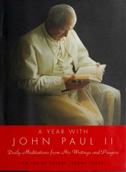 A Year With John Paul Ii 1st Ed Pope John Paul Ii