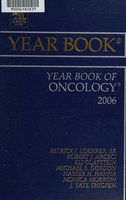 Year Book Of Oncology 1 Edition Loehrer Patrick J