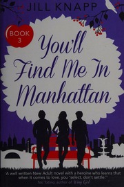 Youll Find Me In Manhattan Knapp Jill Author