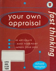 Your Own Appraisal Be Articulate Make Your Point Impress Your Boss Templar