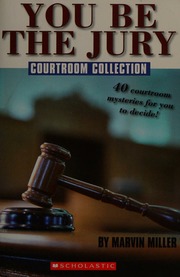 You Be The Jury Courtroom Collection Miller Marvin Roper Bob