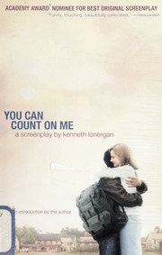 You Can Count On Me A Screenplay Lonergan Kenneth