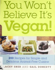 You Wont Believe Its Vegan 1st Da Capo Press Ed Lacey Sher
