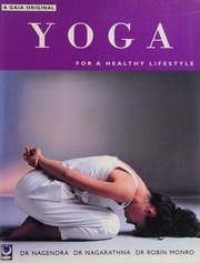 Yoga For A Healthy Lifestyle First Printing In The United Kingdom Edition Nagarathna