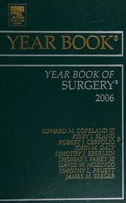 Year Book Of Surgery 2006 1 Edition Unknown
