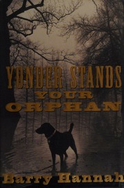 Yonder Stands Your Orphan 1st Ed Hannah Barry