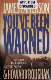 Youve Been Warned 1st Large Print Ed Patterson James 1947