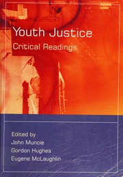 Youth Justice Critical Readings Muncie John Hughes Gordon