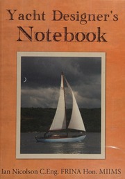Yacht Designers Notebook Nicolson Ian 1928 Author