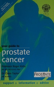 Your Guide To Prostate Cancer 1 Reprint Edition Kirby R S Roger S