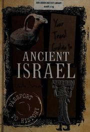 Your Travel Guide To Ancient Israel Library Binding Edition Sherman