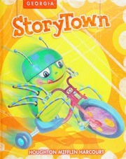 Zoom Along Level 12 Grade 1 Harcourt School Publishers Storytown Georgia Hsp