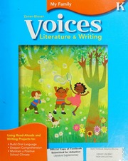Zanerbloser Voices Literature Writing Grade K Snow Catherine