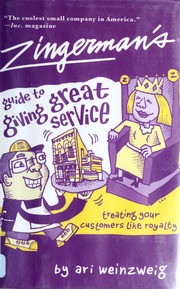 Zingermans Guide To Giving Great Service 1st Hardcover Ed Ari Weinzweig