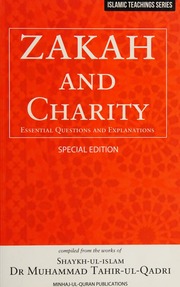 Zakah And Charity Essential Questions And Explanations Dr Muhammad Tahirulqadri