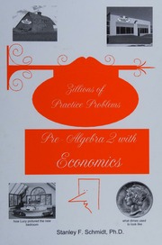 Zillions Of Practice Problems Prealgebra 2 With Economics Schmidt