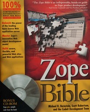 Zope Bible Bernstein Michael R Robertson Scott Information Technology Engineer Codeit Development Team