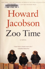 Zoo Time 1st Us Ed Howard Jacobson