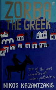 Zorba The Greek Kazantzakis Nikos 18831957