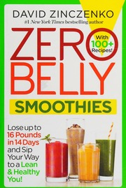 Zero Belly Smoothies Zinczenko David Author