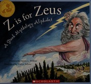 Z Is For Zeus A Greek Mythology Alphabet Wilbur Helen L 1948 Author