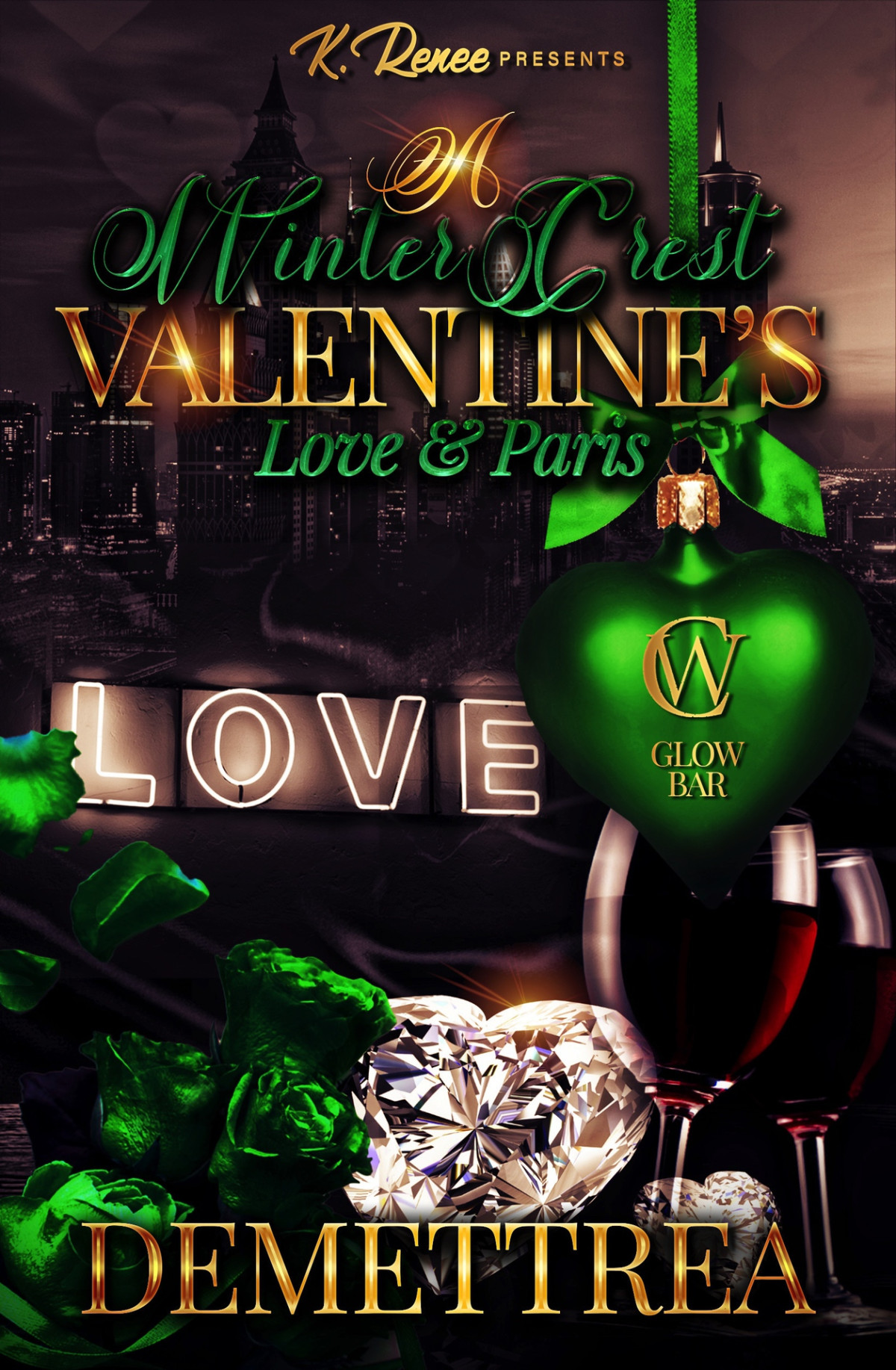 A Winter Crest Valentines Love Paris Demettrea