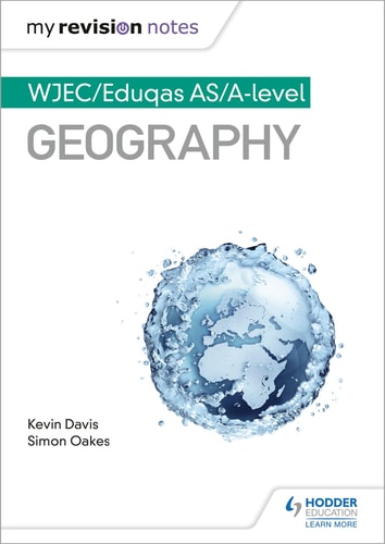 My Revision Notes Wjeceduqas Asalevel Geography Hodder 1st Edition Kevin Davis
