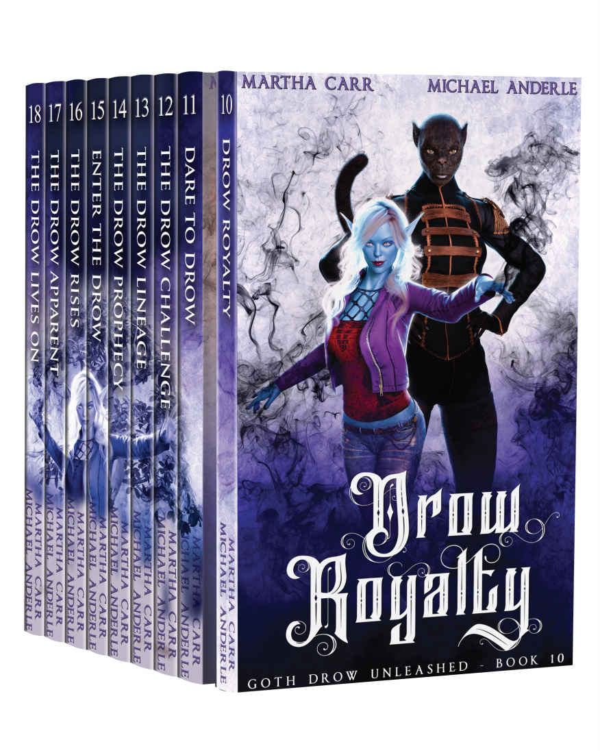 Goth Drow Unleashed Boxed Set Two Books 1018 Carr Martha Anderle