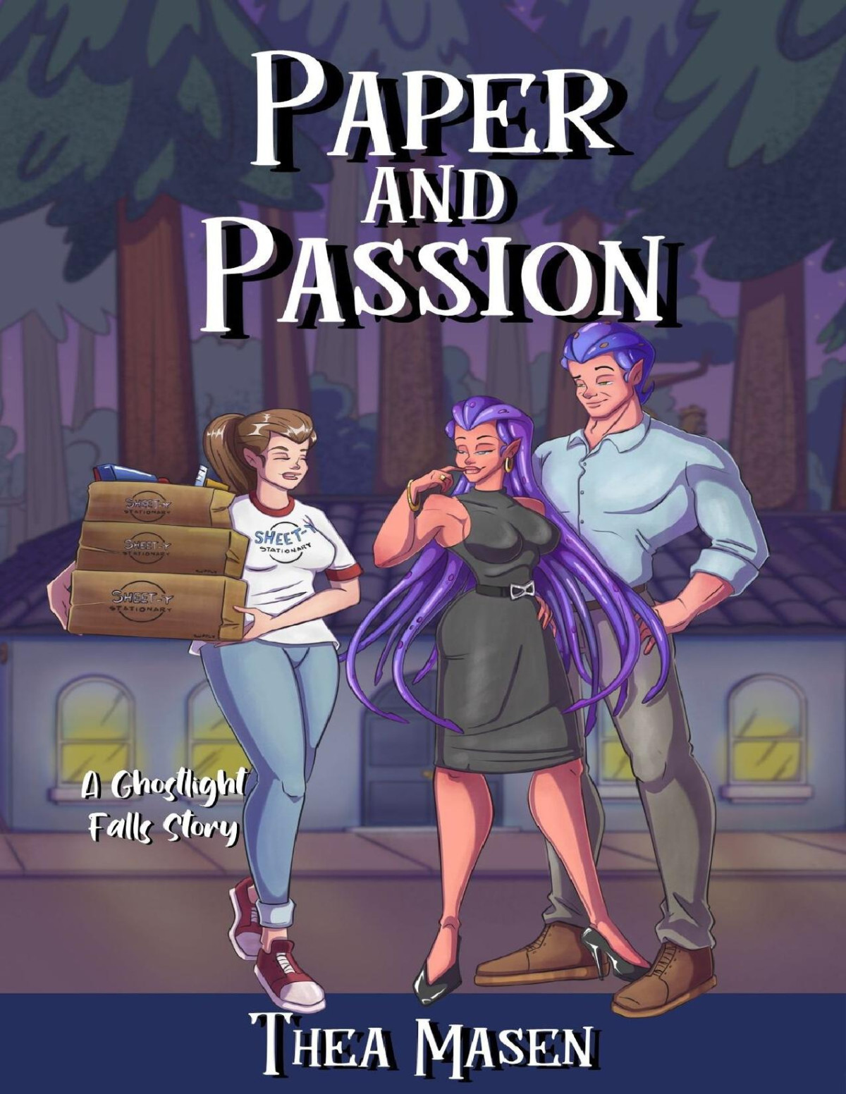 Paper And Passion A Ghostlight Falls Story Thea Masen
