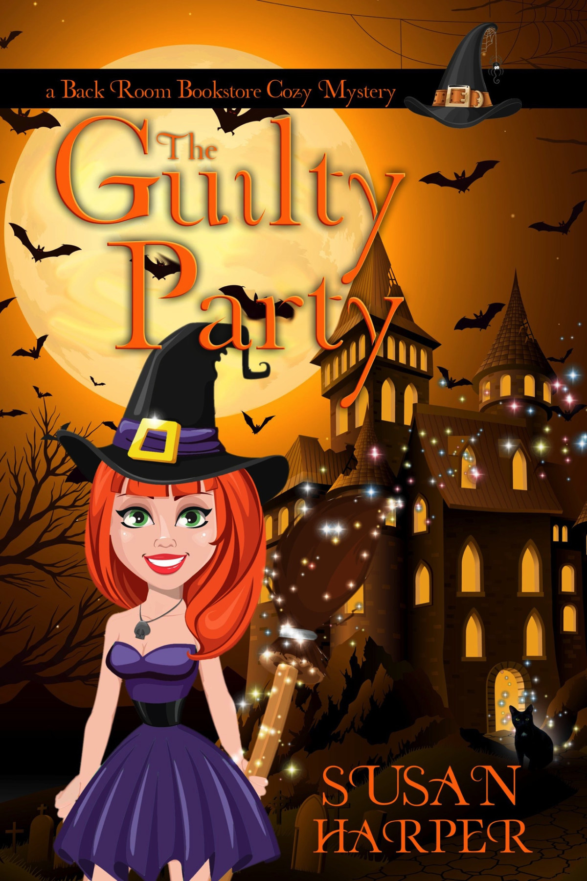 Back Room Bookstore Cozy Mystery 02 The Guilty Party Harper Susan