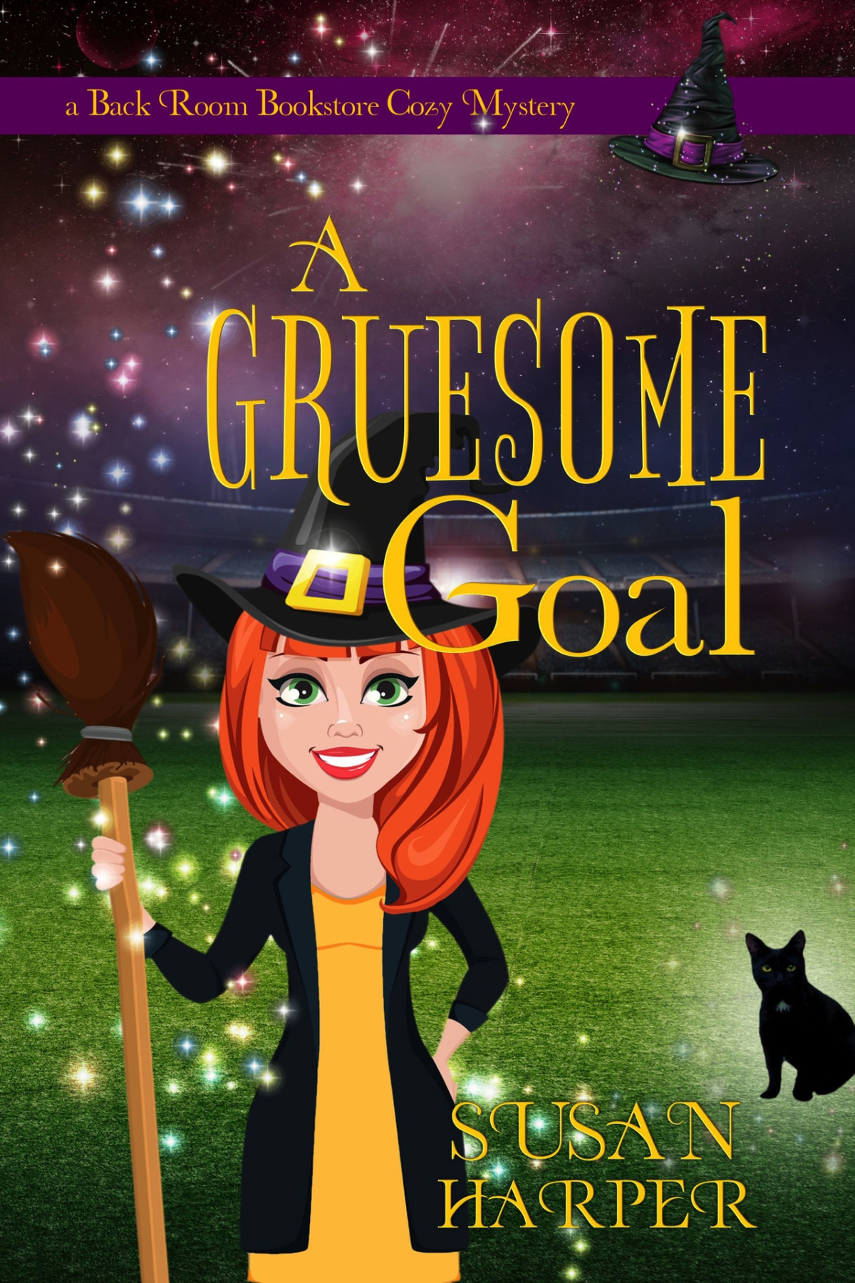 Back Room Bookstore Cozy Mystery 04 A Gruesome Goal Harper Susan