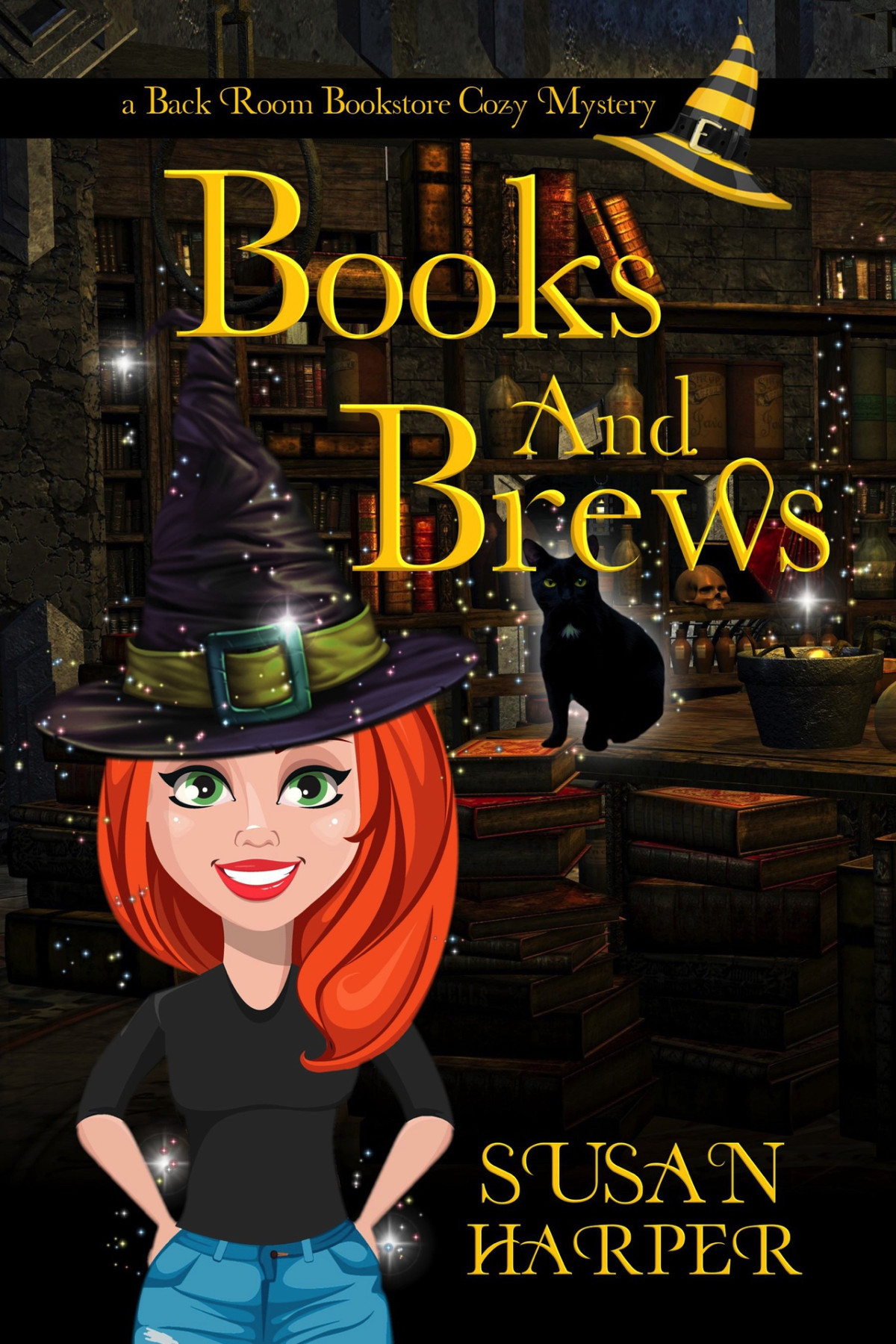 Back Room Bookstore Cozy Mystery 01 Books And Brews Harper Susan