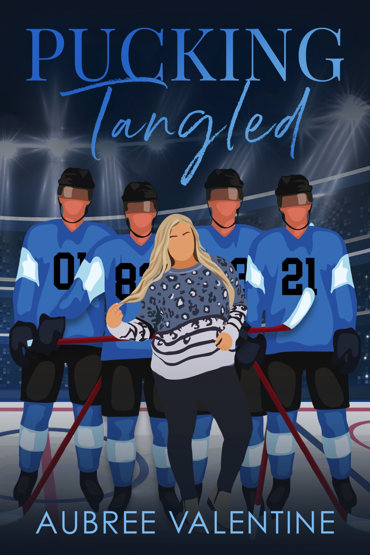 Pucking Tangled A Why Choose Hockey Romance Aubree Valentine