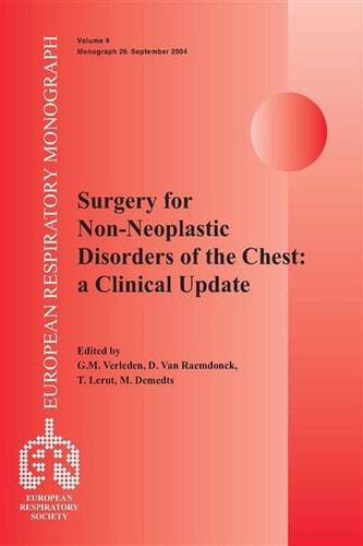 Surgery For Nonneoplastic Disorders Of The Chest A Clinical Update Gm Verleden
