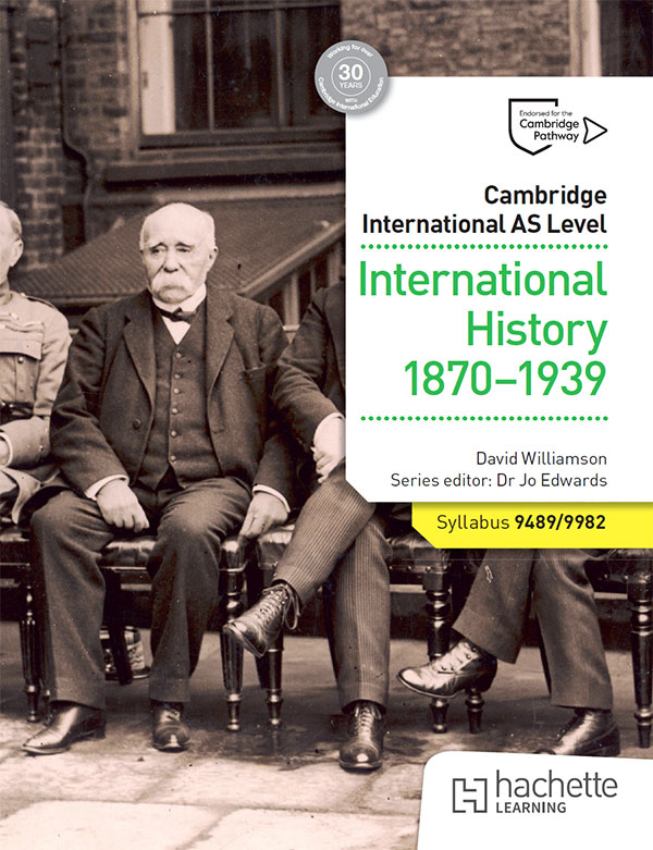 Cambridge International As Level International History 18701939 Williamson