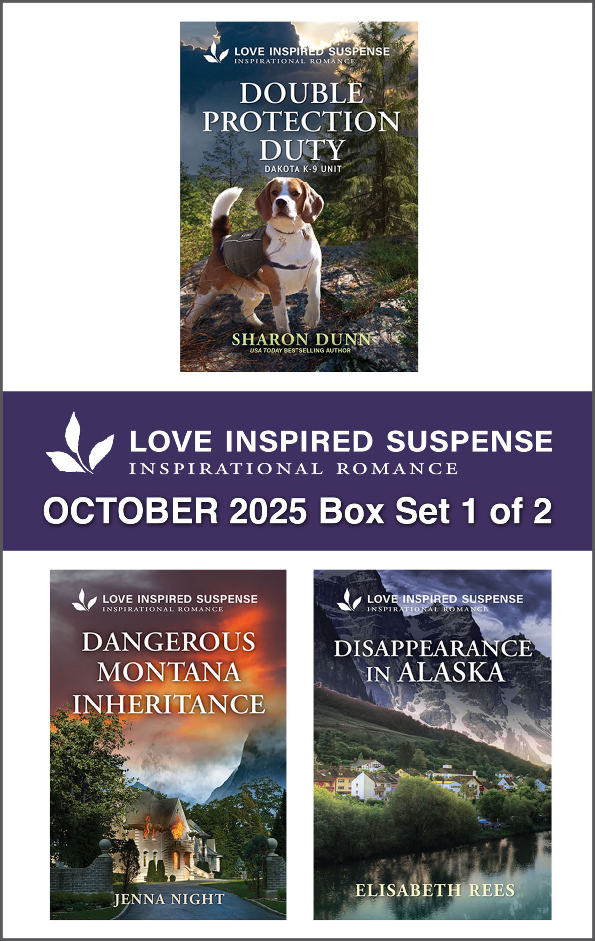 Love Inspired Suspense October 2025 Box Set 1 Of 2 Sharon Dunn
